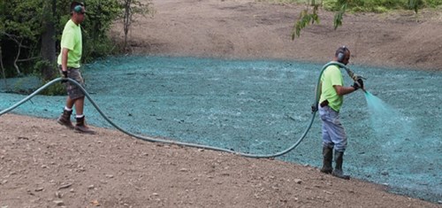 Hydroseeding services near Edmonton, Alberta